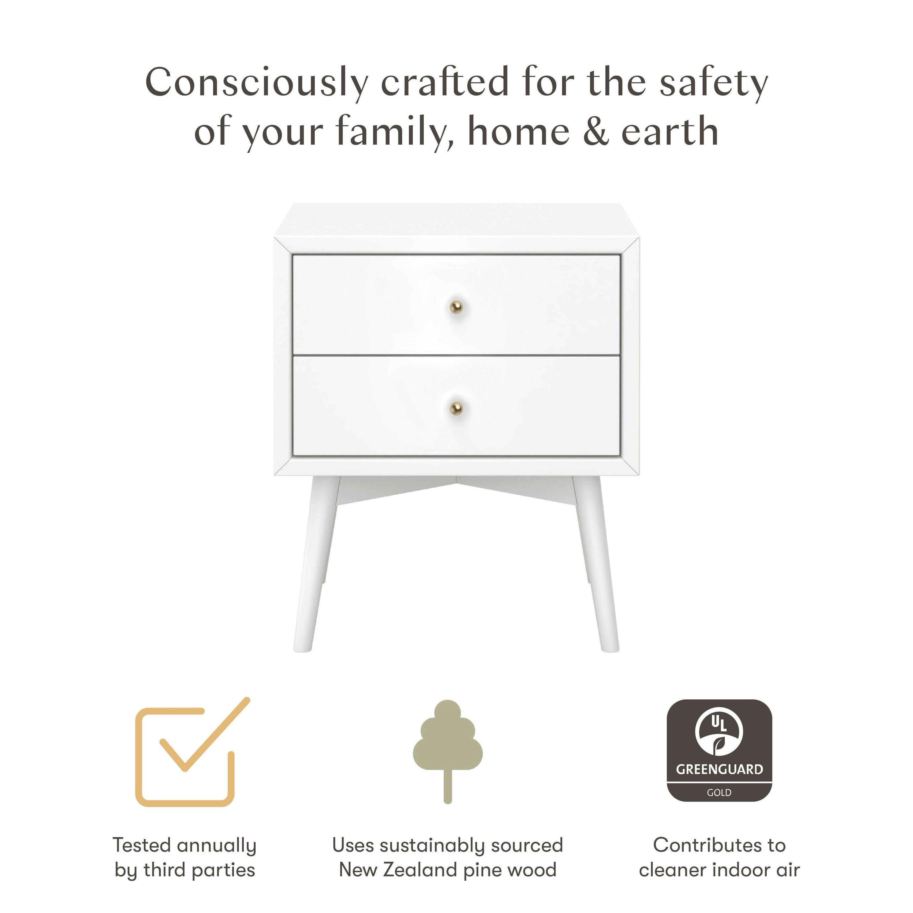 Babyletto Palma Assembled Nightstand