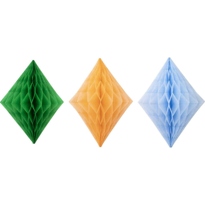Rainbow Honeycomb Decoration Kit