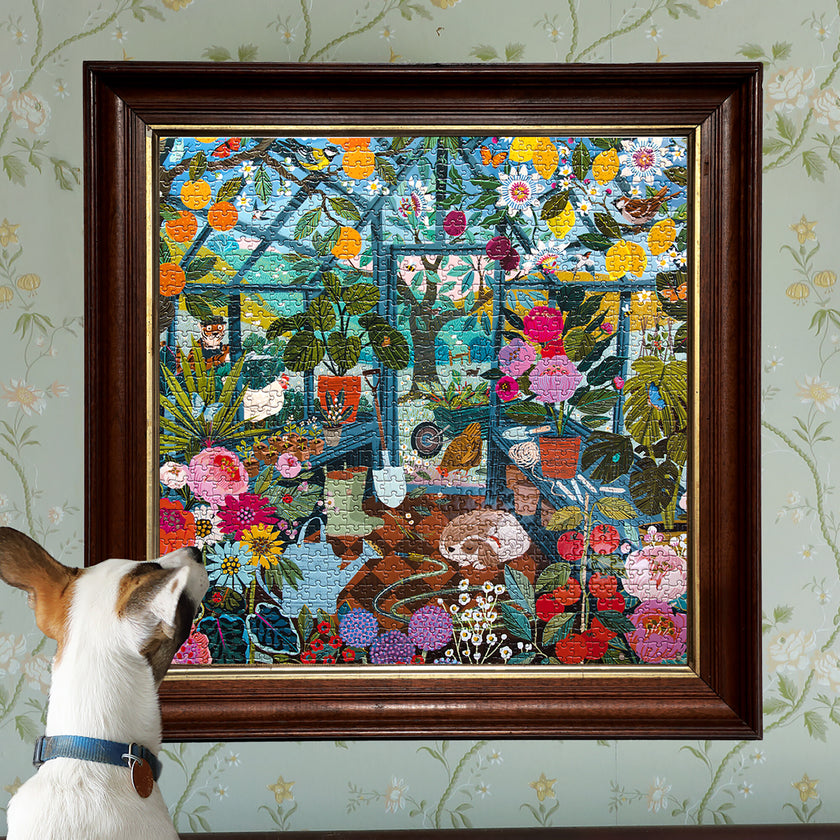 Piece&Love: English Greenhouse - 1000 pc Puzzle