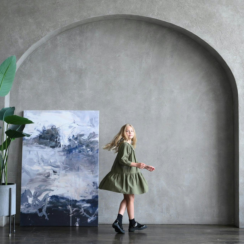 Isla dress (khaki)