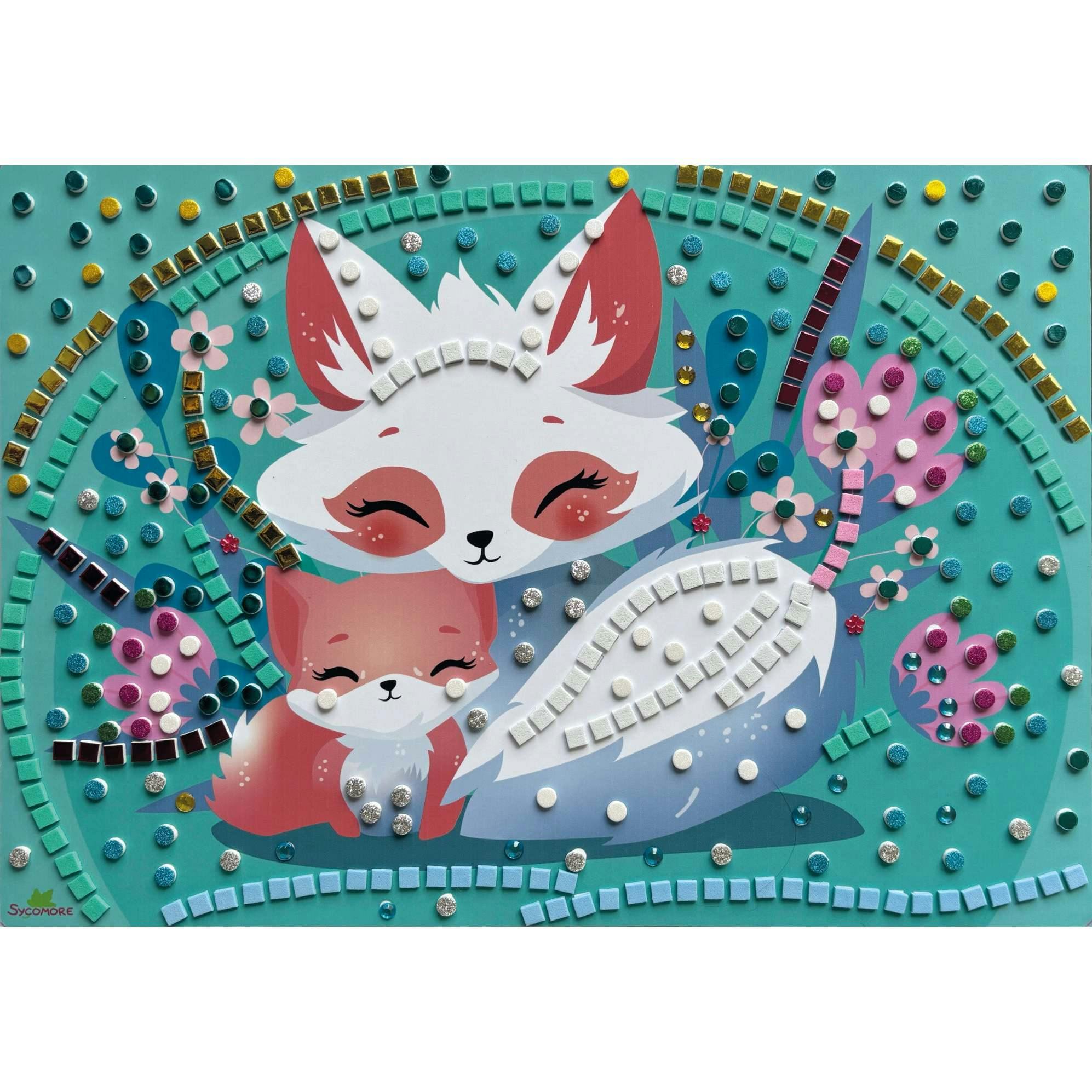 Stick'N Fun - Mosaics Cuddly Animals - 5y+