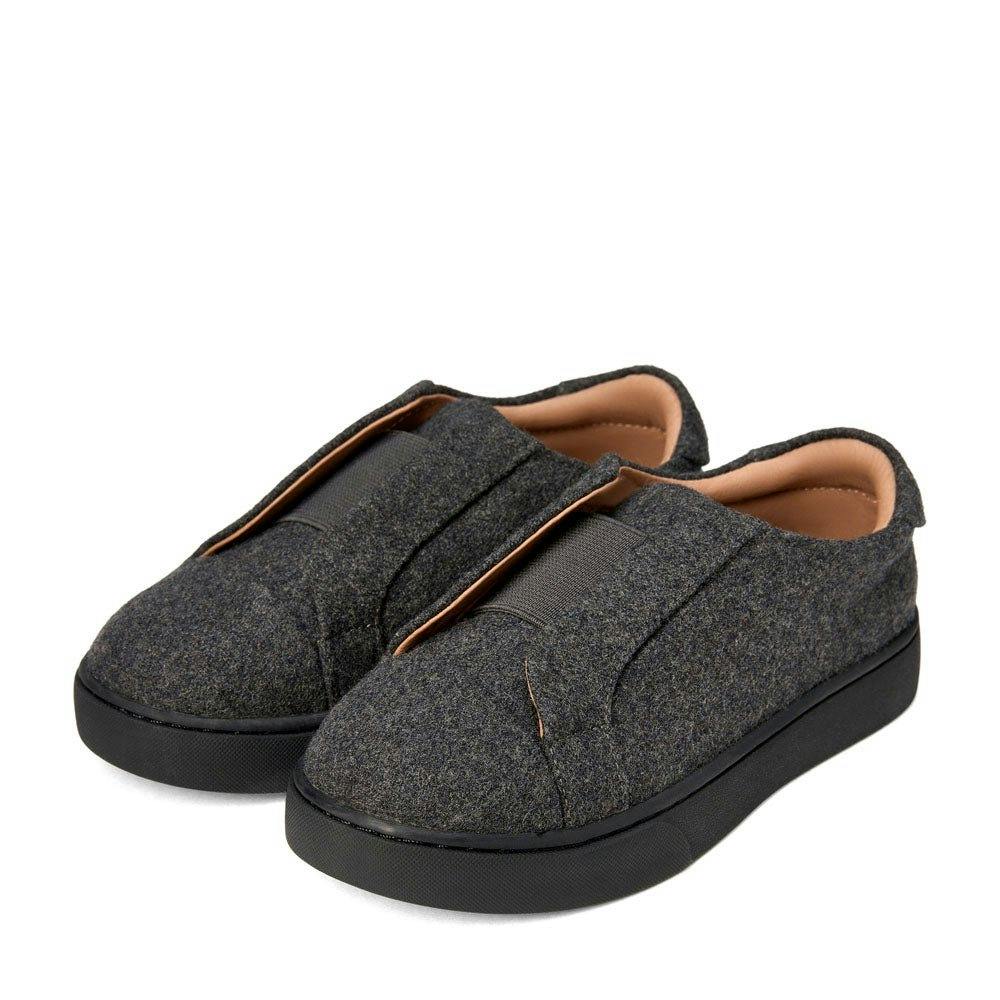 Frank Wool Elasticated Webbing Strap Slip-On Boots