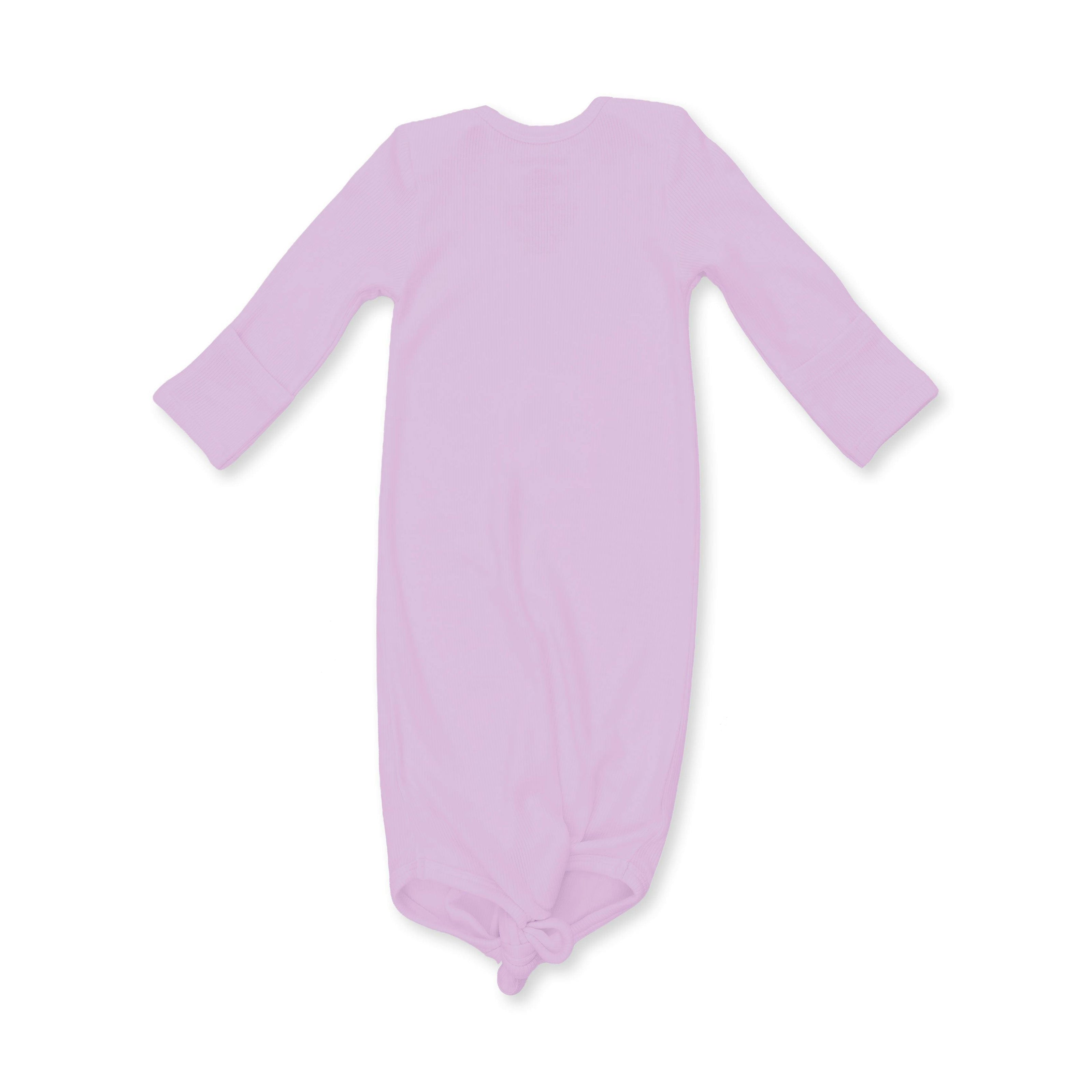Solid Winsome Orchid - Knotted Gown and Knotted Hat