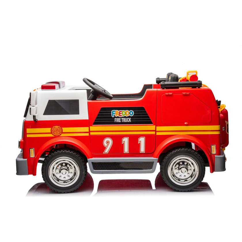 24V Freddo Fire Truck 2-Seater Ride on