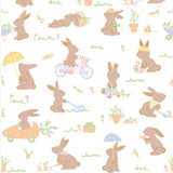 Bunnies In The Garden Large "Garden" Napkins