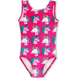 Print Sleeveless Velvet Leotard