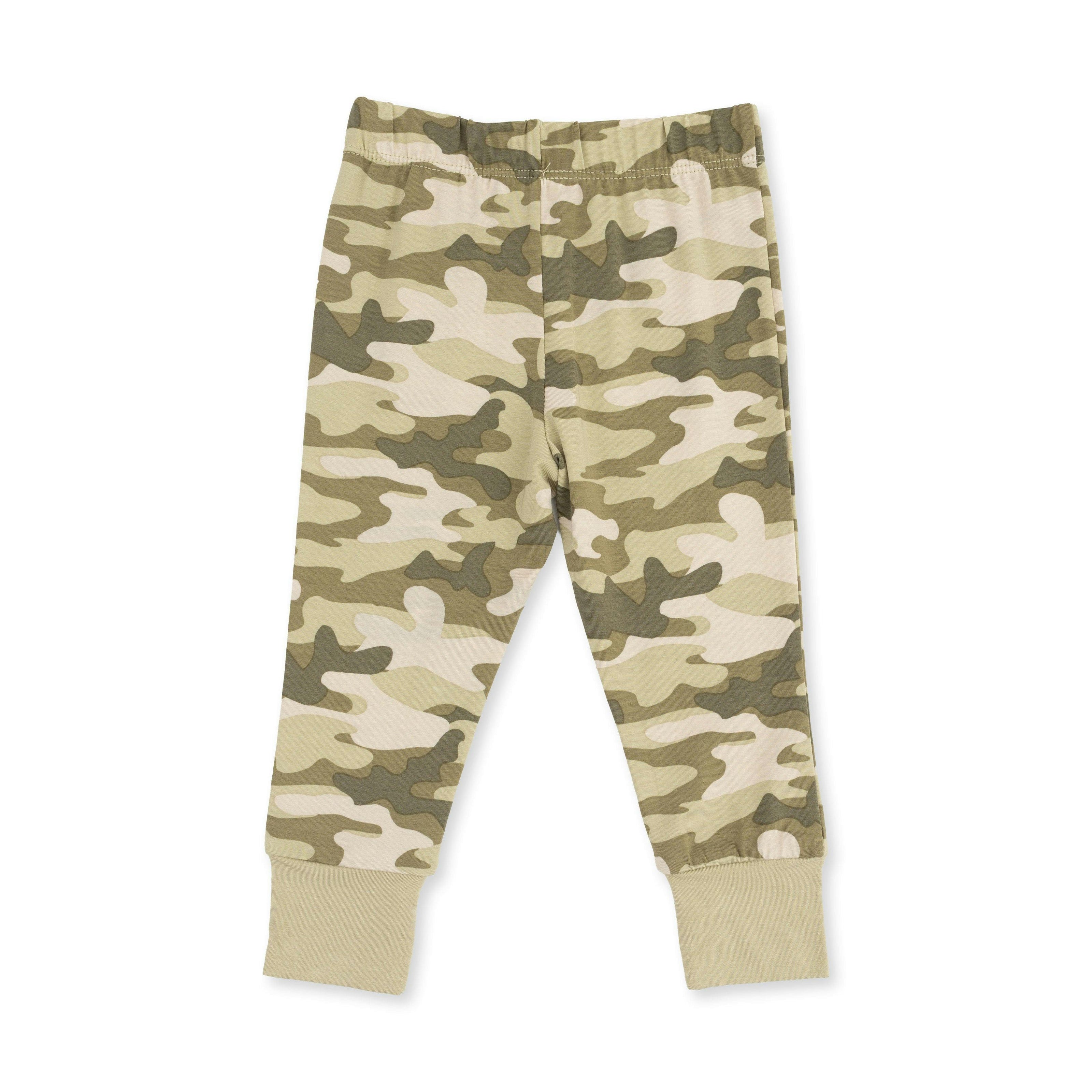 Camo - Short Sleeve Loungewear Set