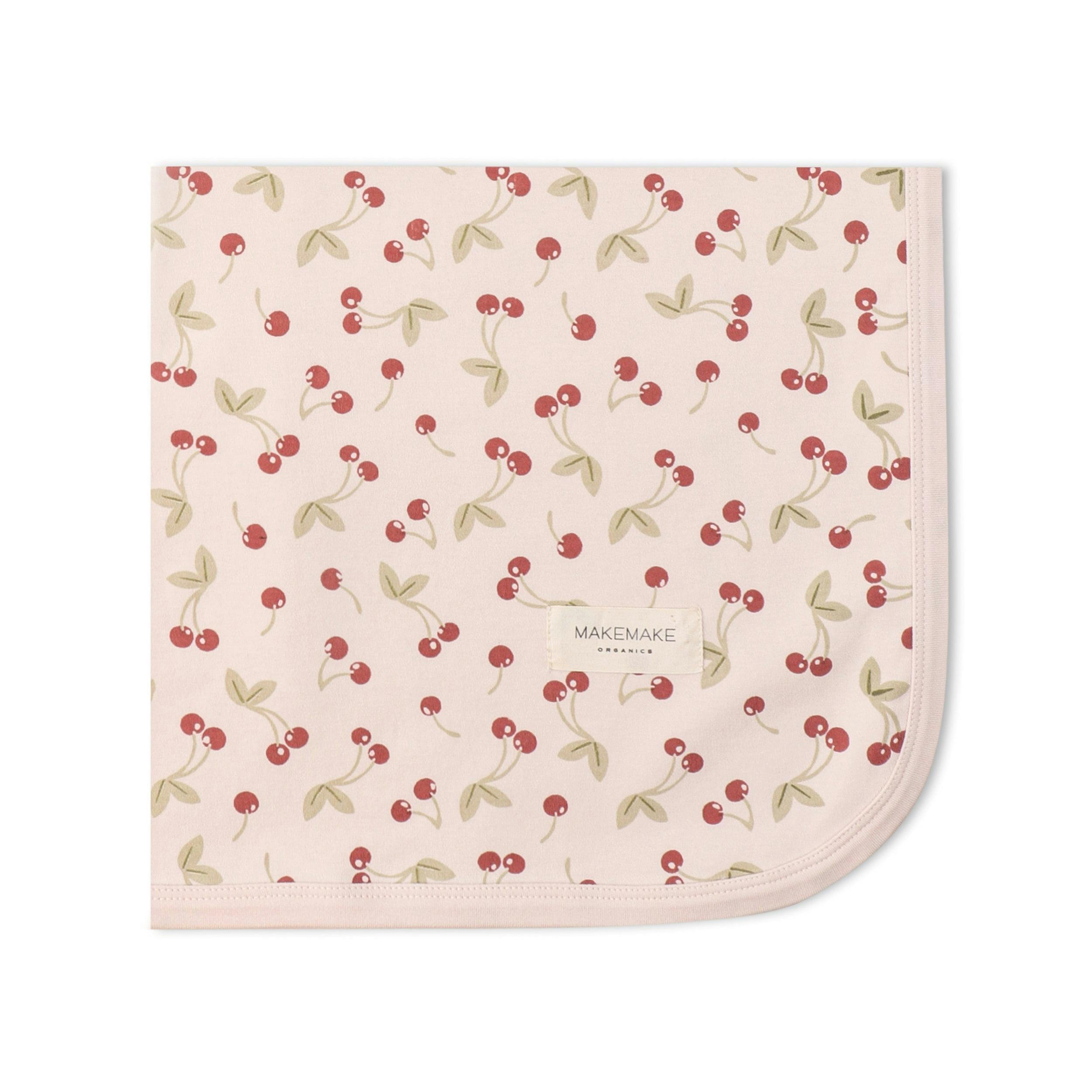 Organic Swaddle Blanket & Hat Set