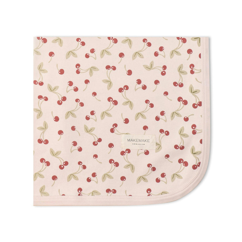 Organic Swaddle Blanket & Hat Set