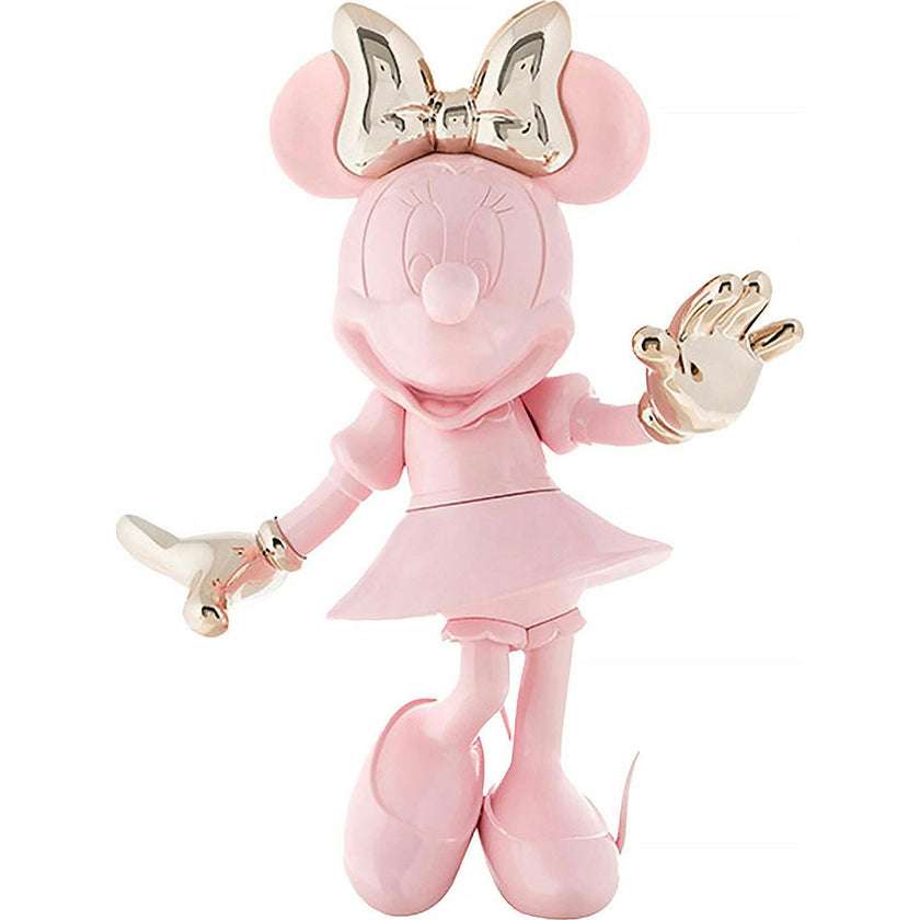 Minnie WELCOME Pastel Pink & Gold 12in