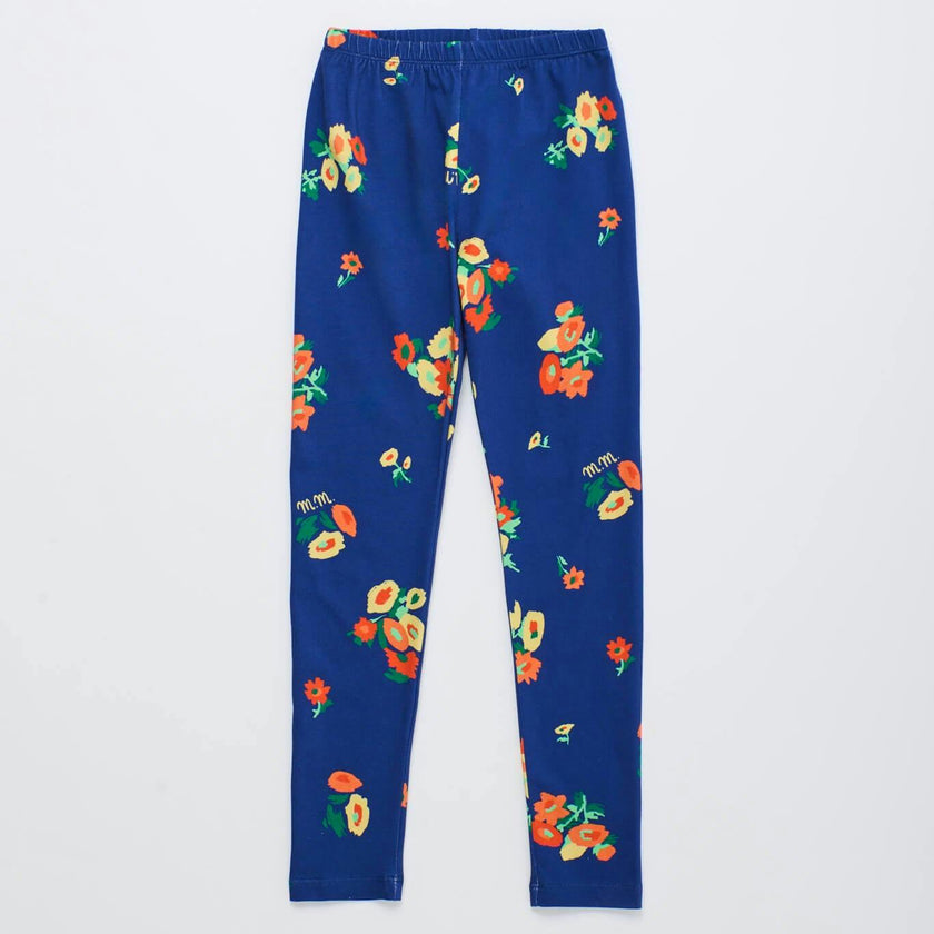 BLOSSOM LEGGINGS BLUE