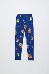 BLOSSOM LEGGINGS BLUE