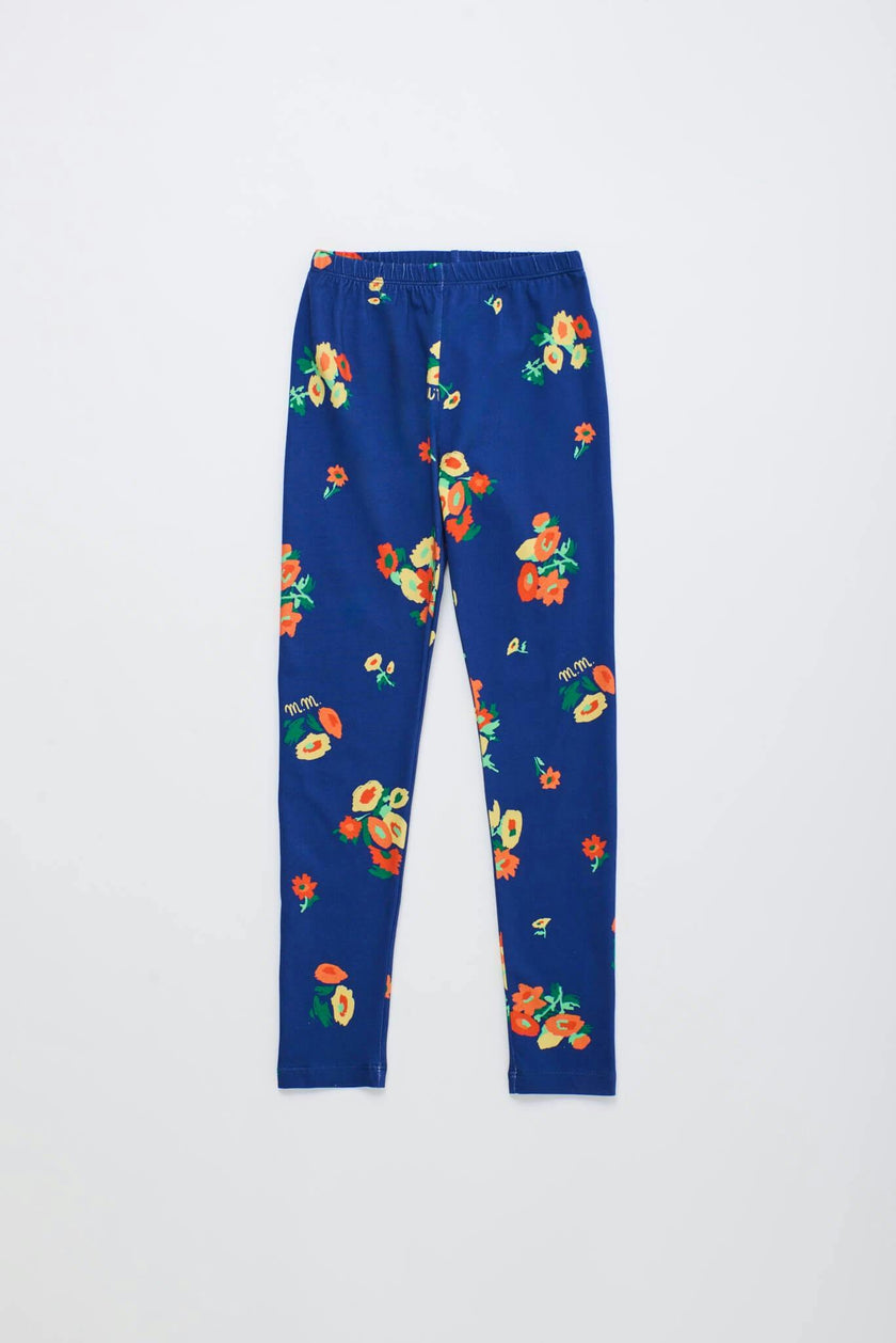 BLOSSOM LEGGINGS BLUE