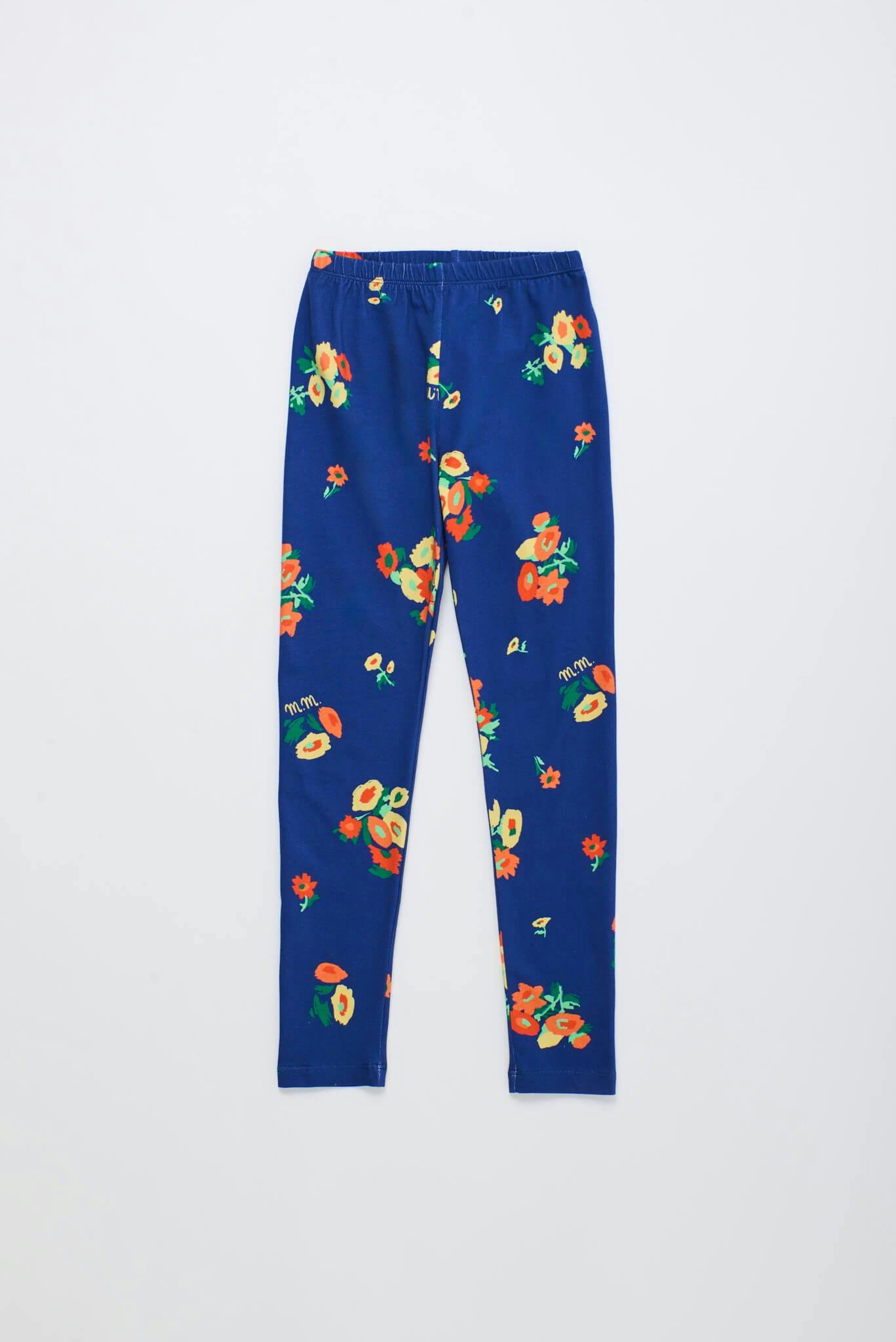 BLOSSOM LEGGINGS BLUE