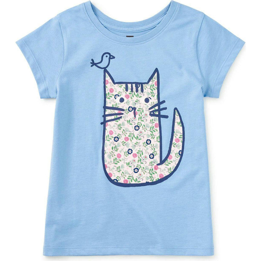 Azulejo Graphic Tee, Blue