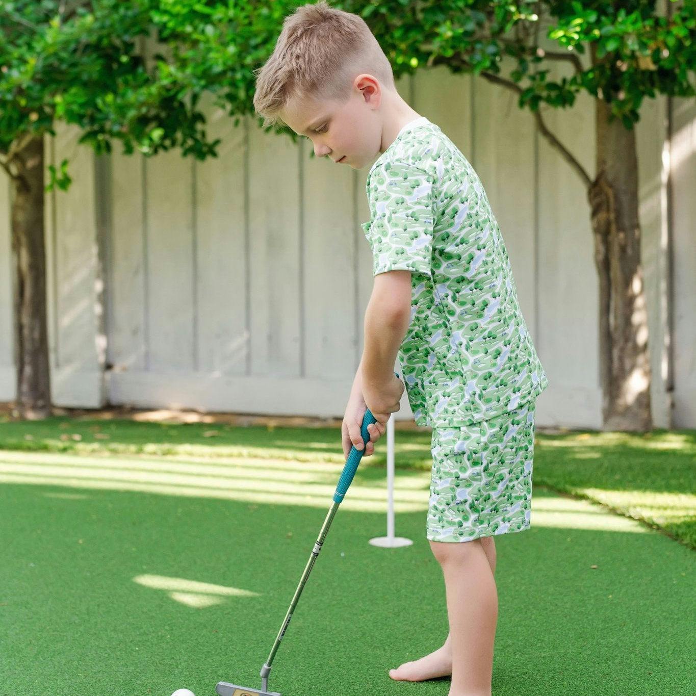 Charles Boys' Short Set - Par for the Course