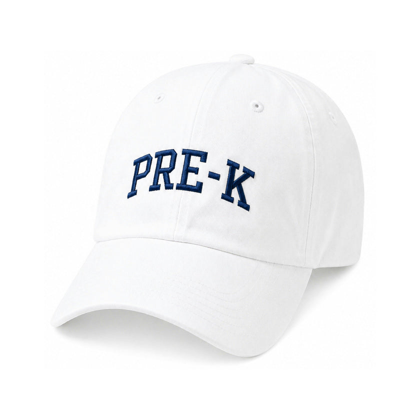 Back-to-School Pre-K Baseball Hat