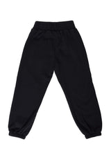 Mini Micah Jogger Sweatpants in Black