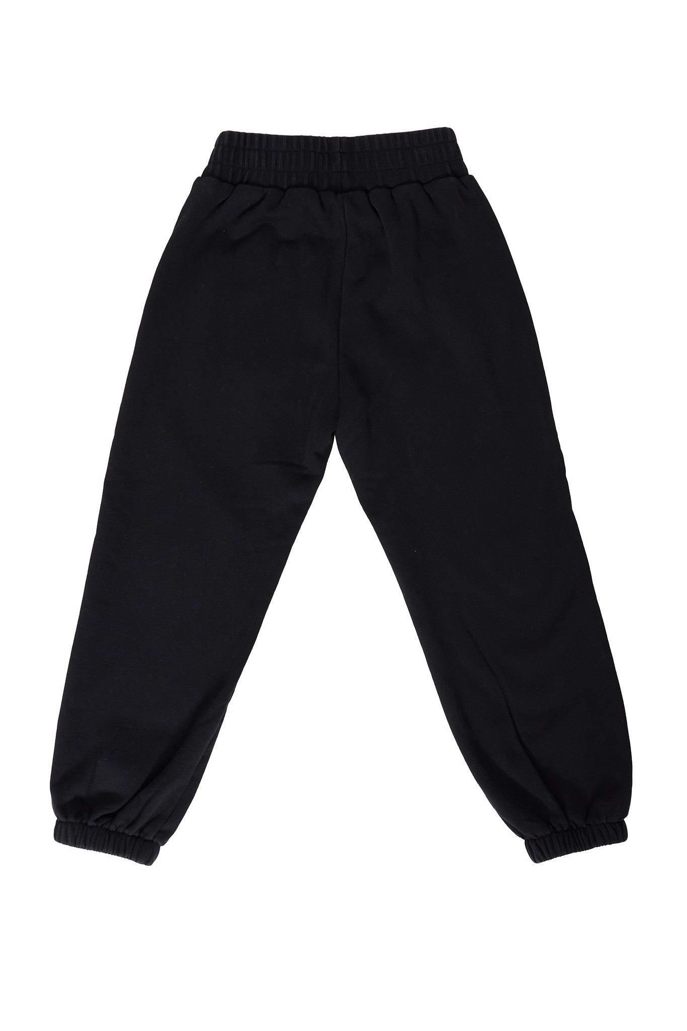 Mini Micah Jogger Sweatpants in Black