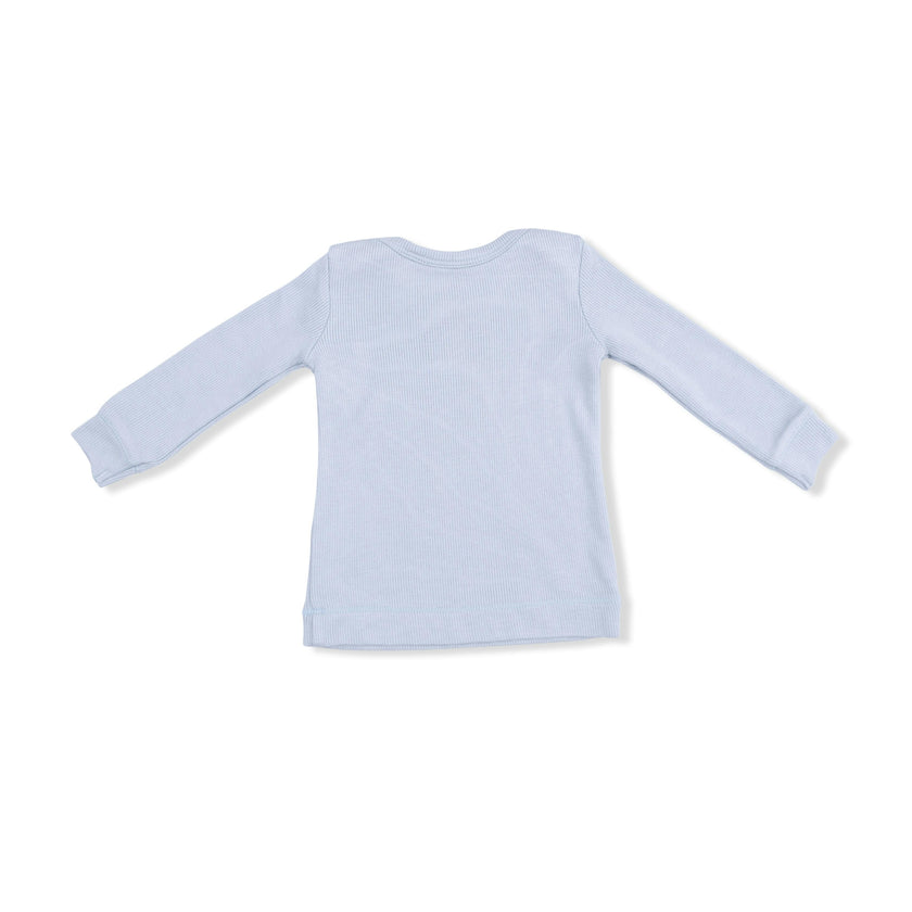 Solid Niagara Mist Rib - Loungewear Set