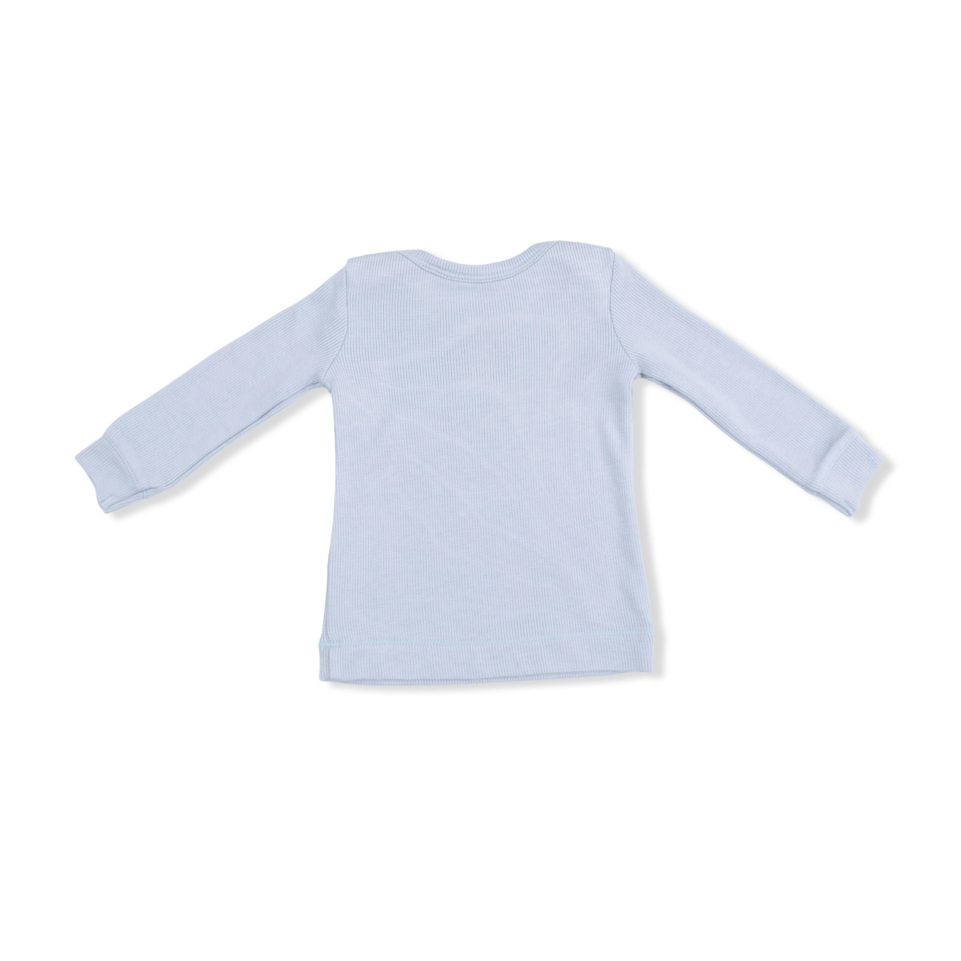 Solid Niagara Mist Rib - Loungewear Set
