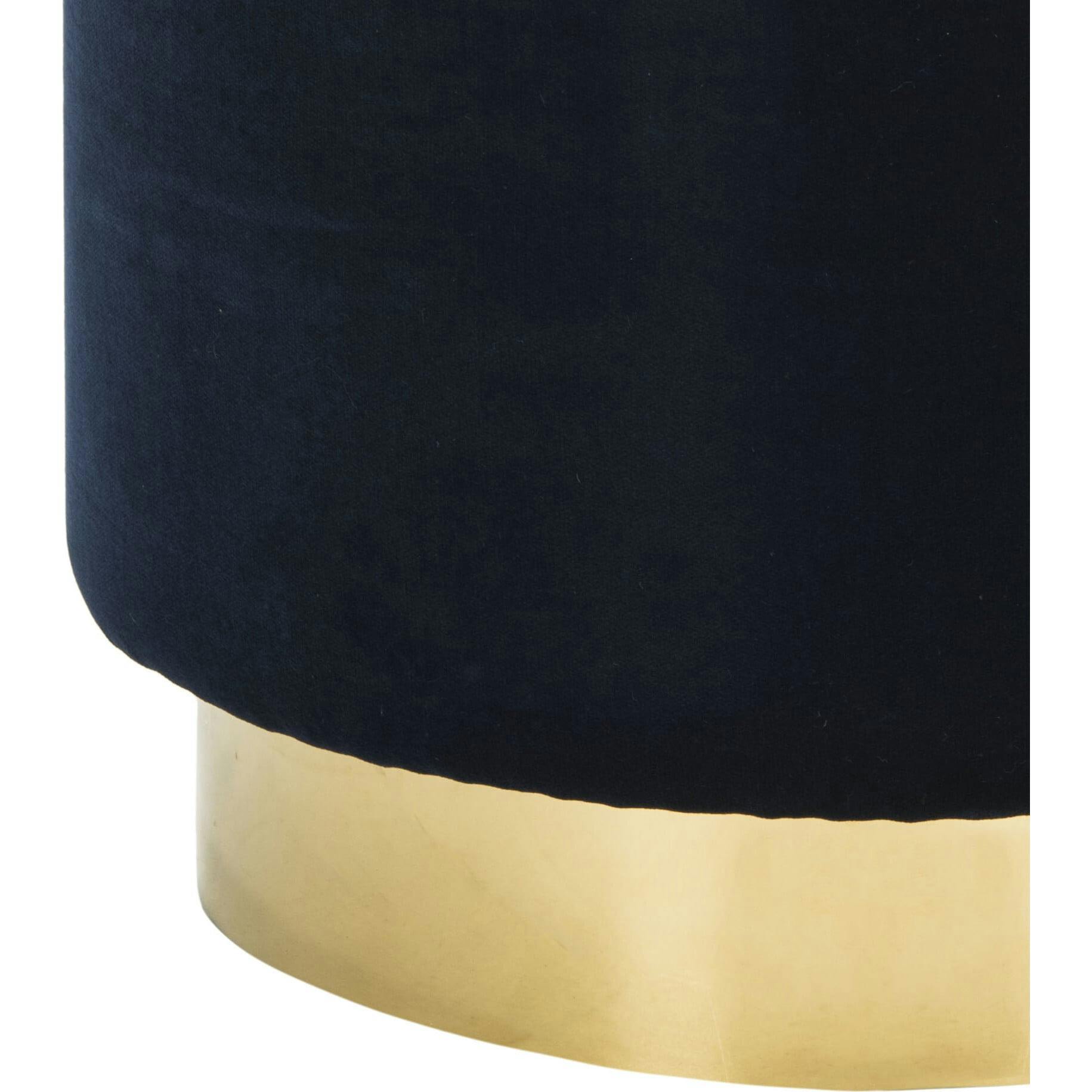 Elsworth Velvet Ottoman