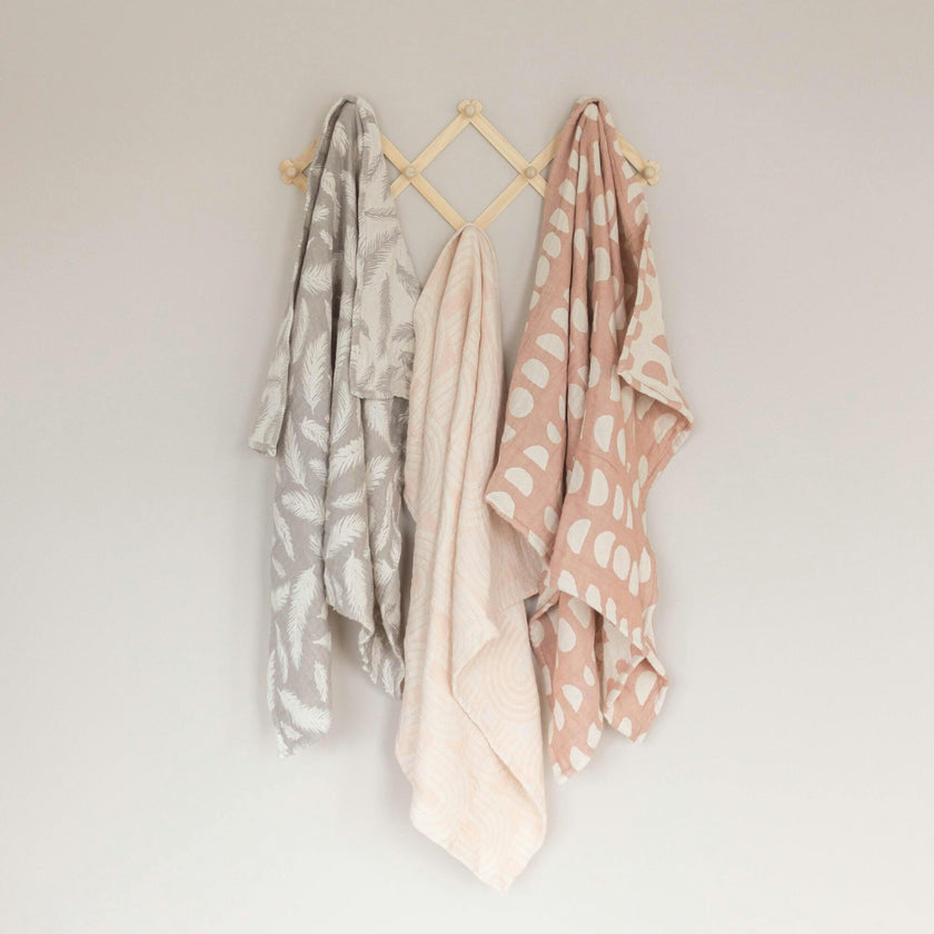 Jacquard Blanket Copper Moon Phase