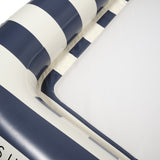 Luxe Twin Hammock Float: Le Weekend - Navy Stripe