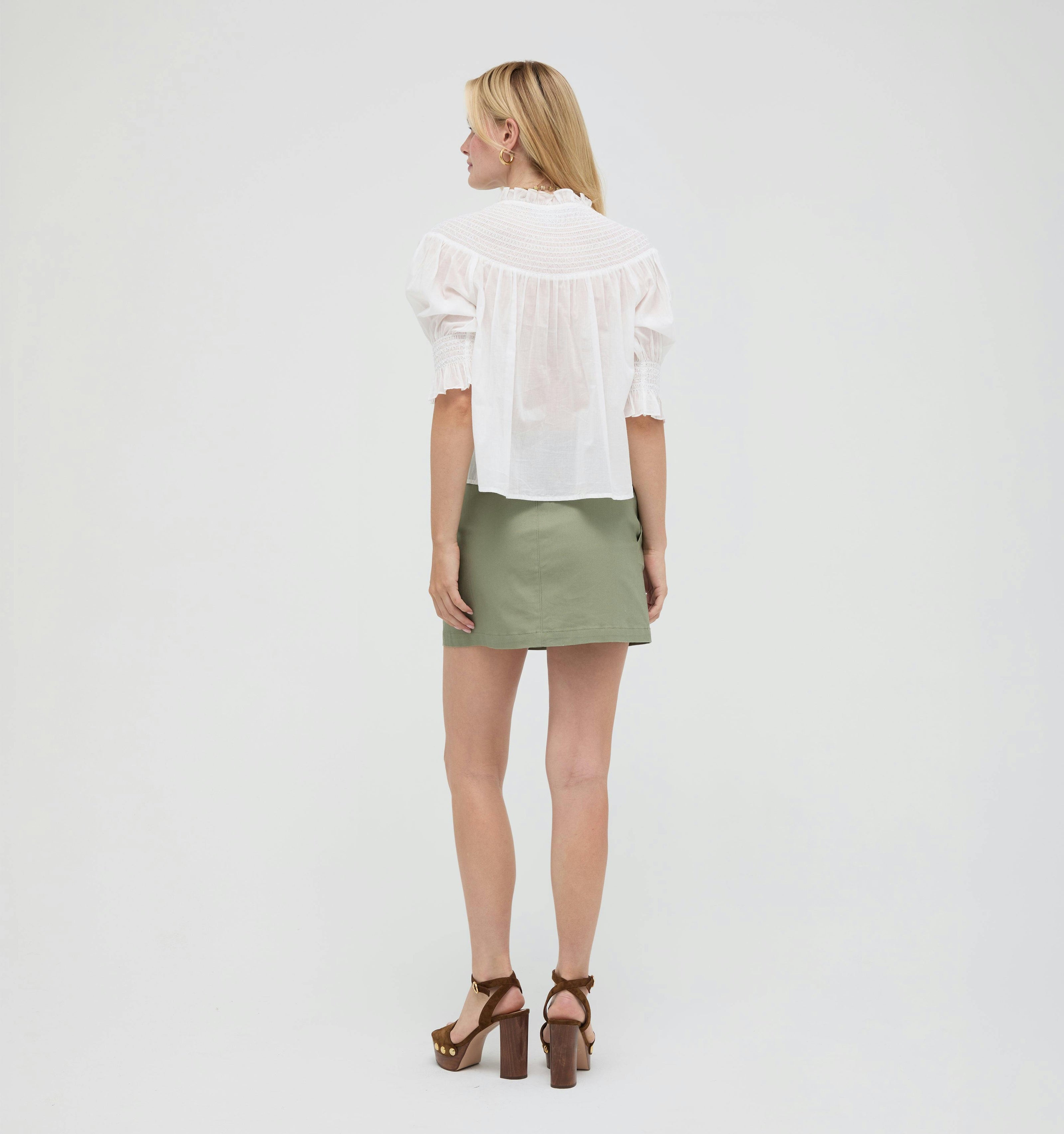 The Carley Skirt -  English Sage