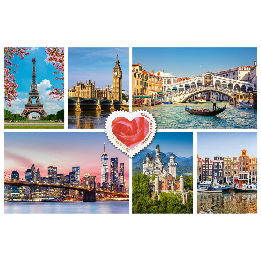 TeamPuzzle: Cities - 194pc