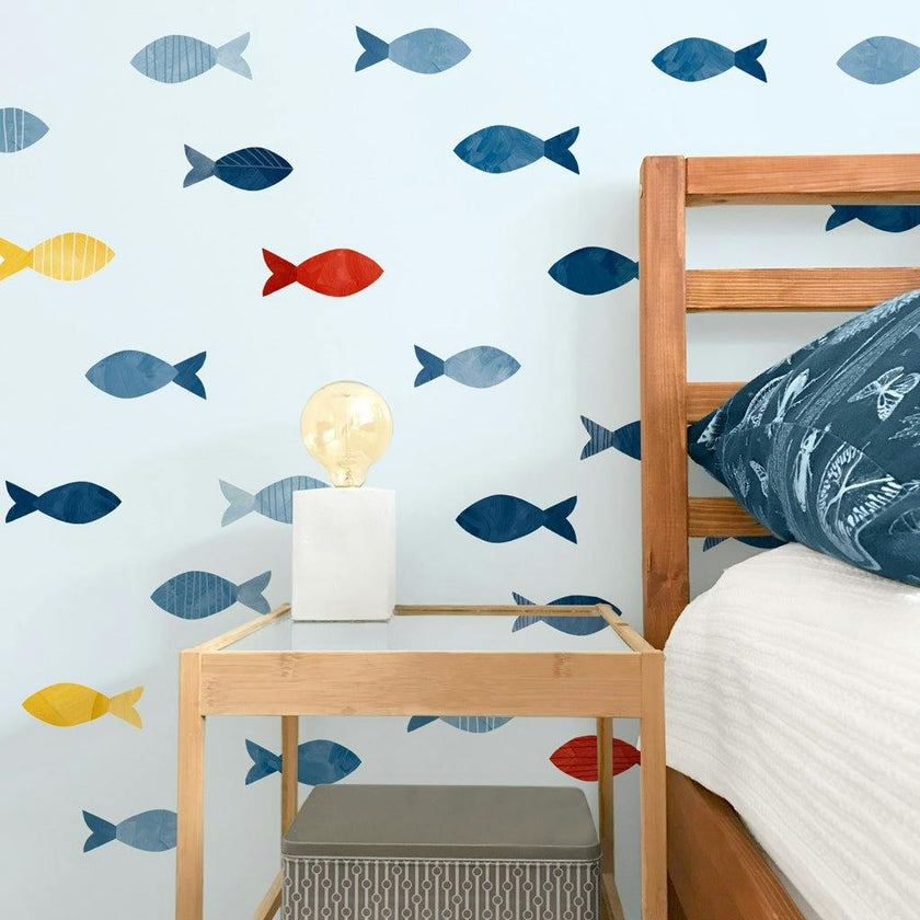 School of Fish • Peel-and-Stick Wall Decals