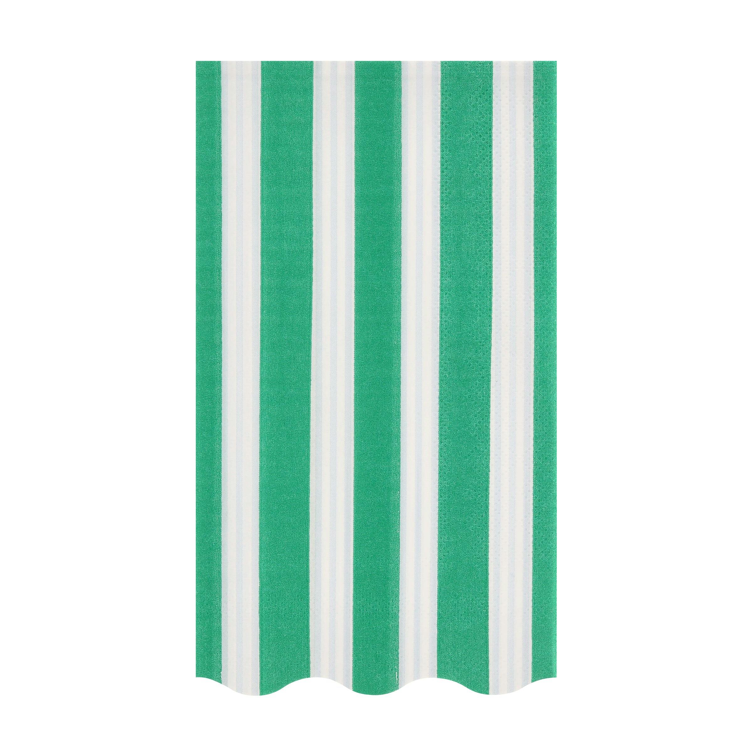 Festive Stripe Guest Towels