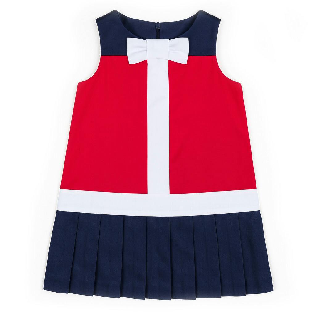 Finewale Pique Dress With Bow