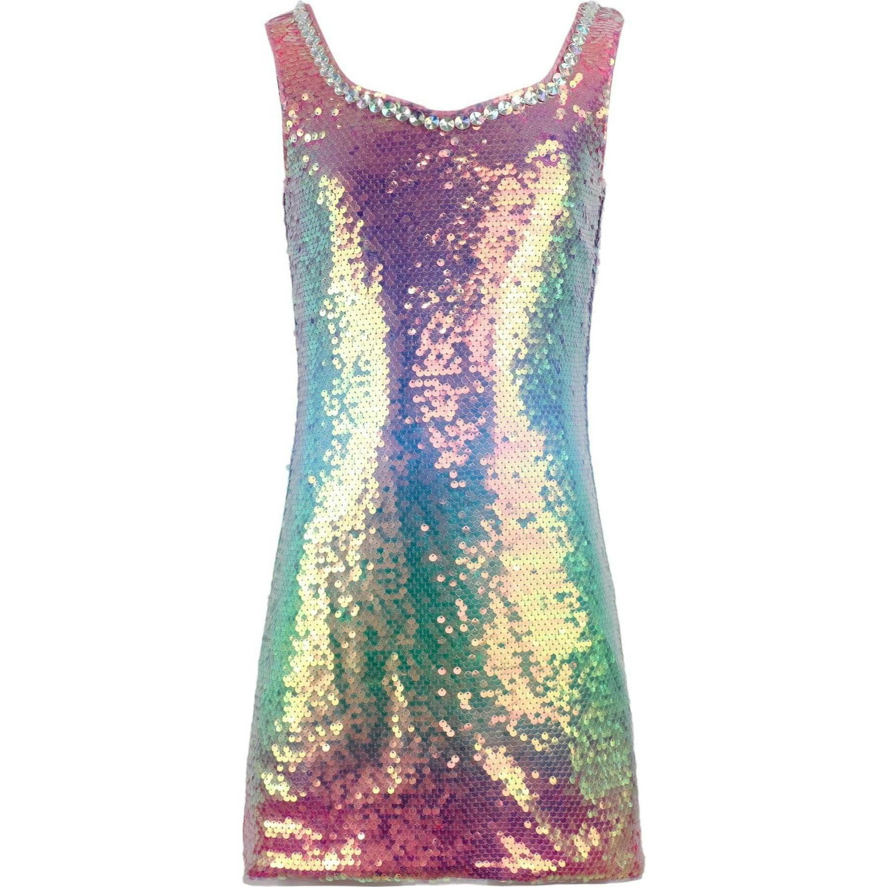 Rainbow Sunset Gem Dress