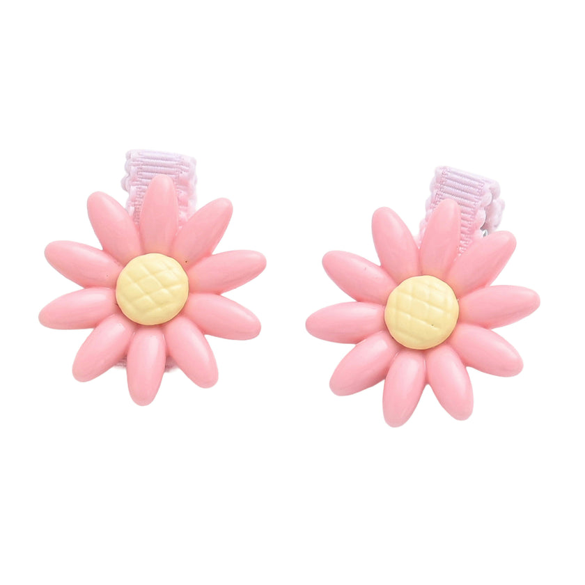 Daisy Hair Clip Set