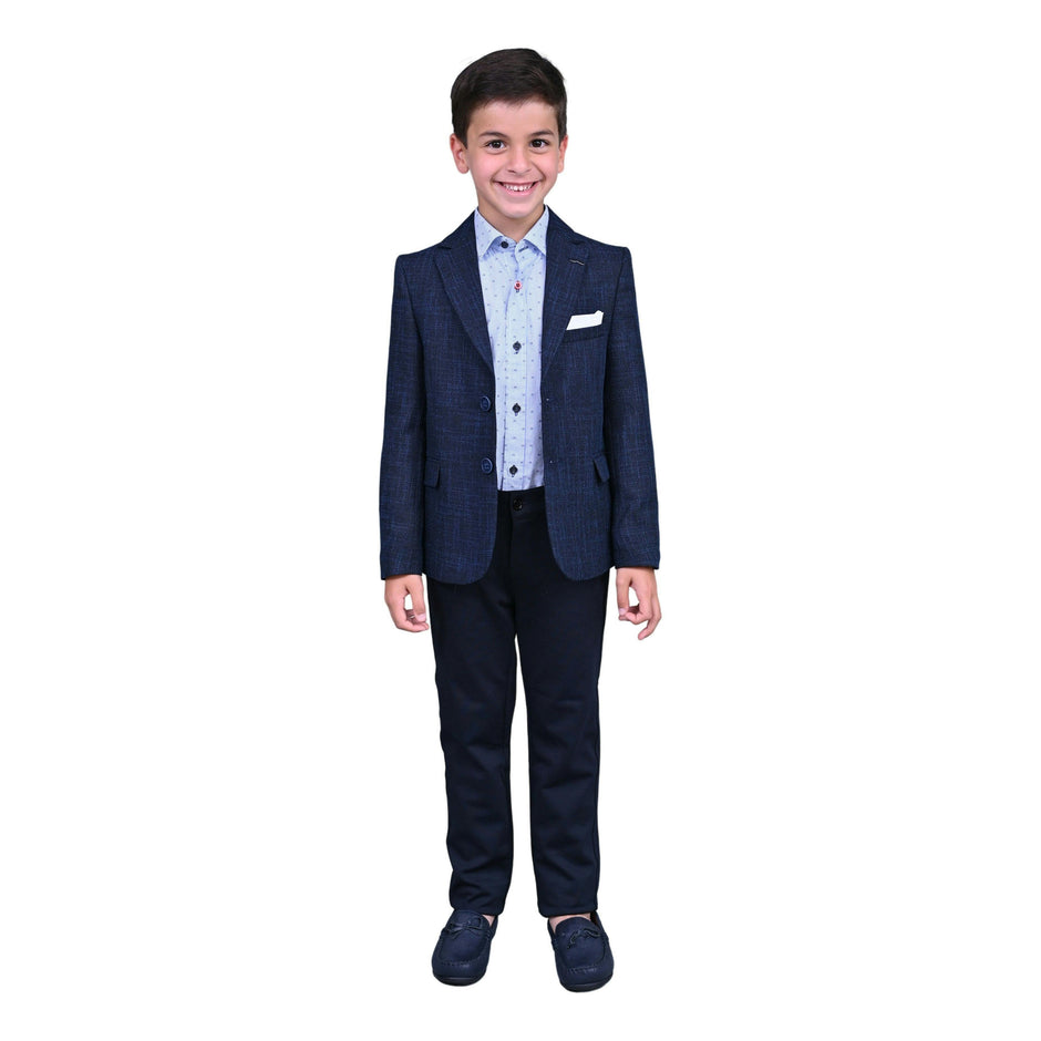 Navy Moccasin Loafers