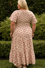 Jovie Dress in Ivory Heritage Rose