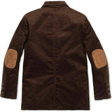Organic Corduroy Blazer, Brown