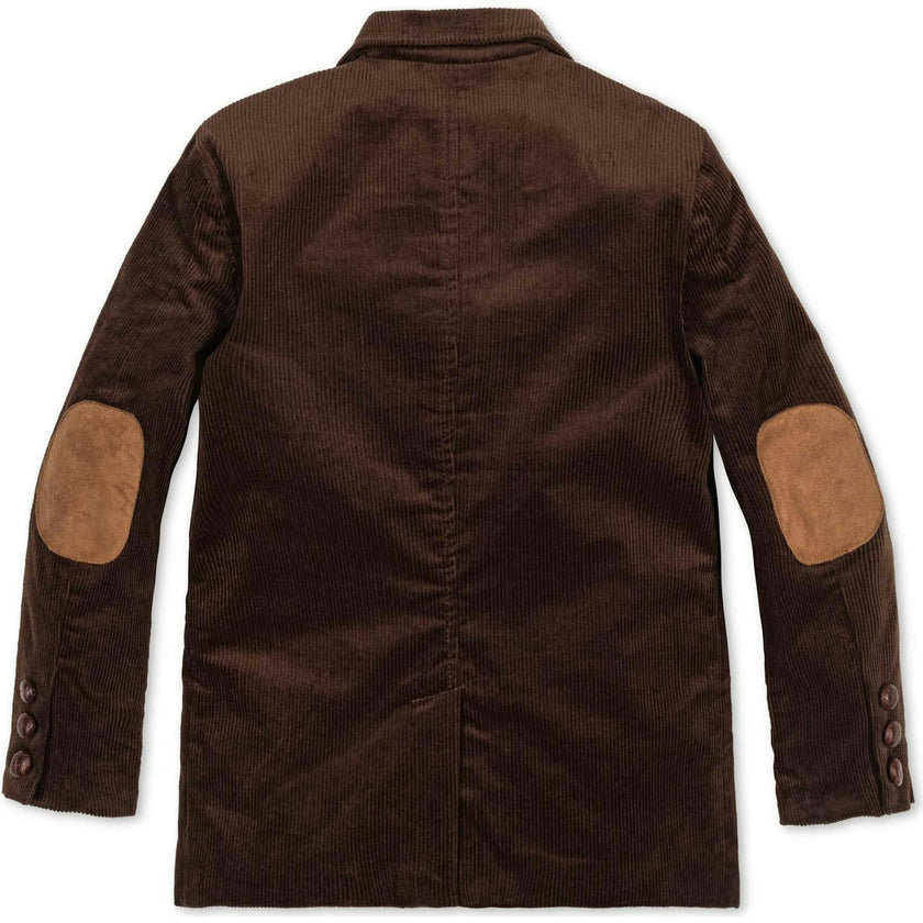 Organic Corduroy Blazer, Brown
