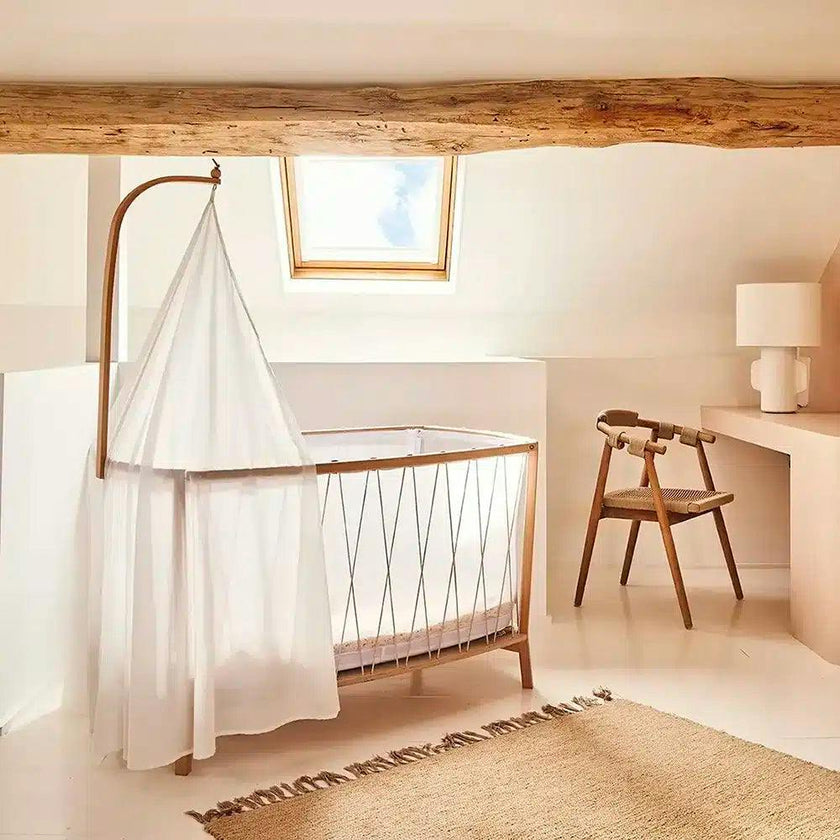 White veil Canopy for KIMI baby bed
