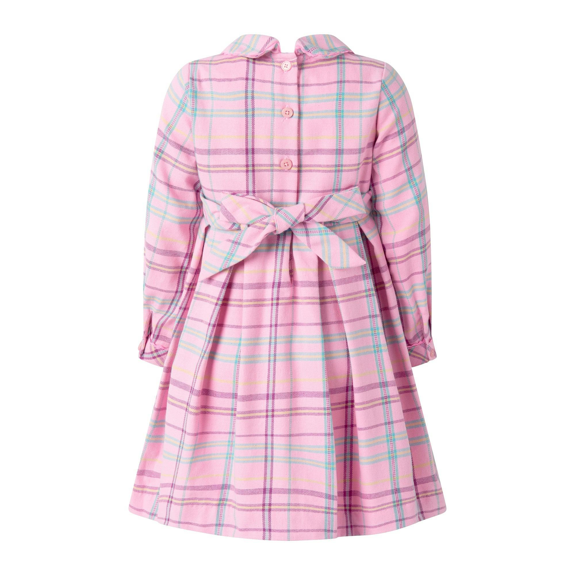 Check Pleated Dress