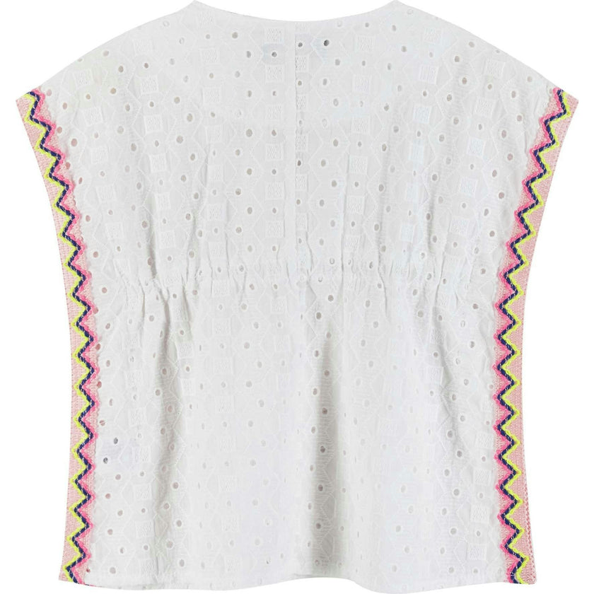 Eyelet Swim Cover-Up