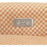 Arc Electronic Recliner & Swivel Glider With USB Port
