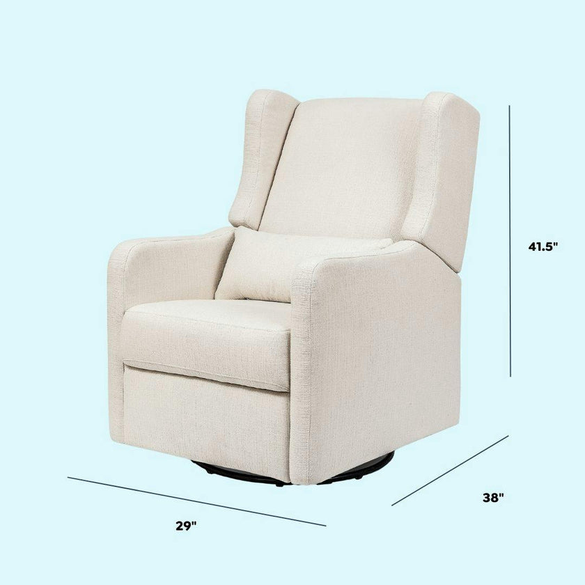 Carter's Arlo Recliner and Swivel Glider | Water Repellent & Stain Resistant Fabric