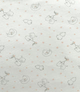 Peruvian Pima Cotton Mini Crib & Pack 'n Play Fitted Sheet – Elephant Rose