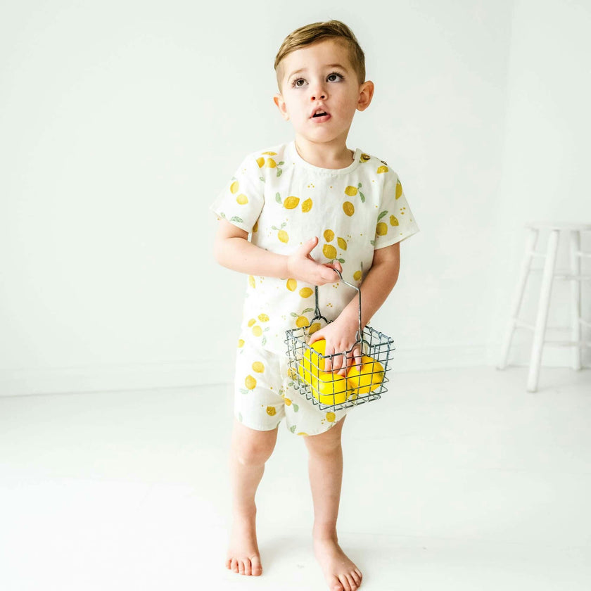 Organic Top and Shorts 2 Piece Set