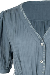 Blaire Dress in Goblin Blue