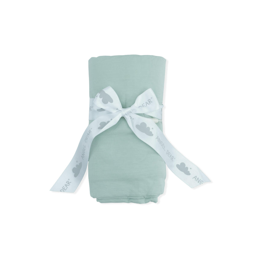 Solid Misty Blue - Swaddle Blanket