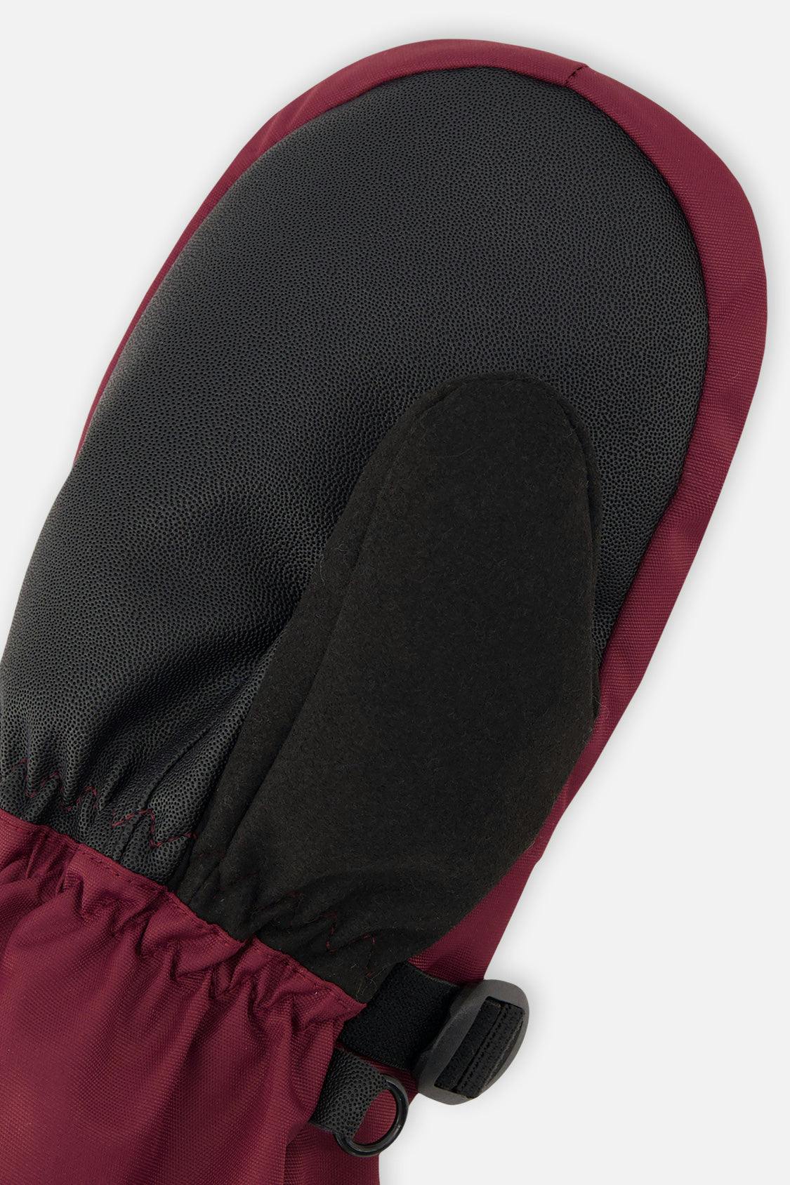 Teknik Winter Mittens Burgundy