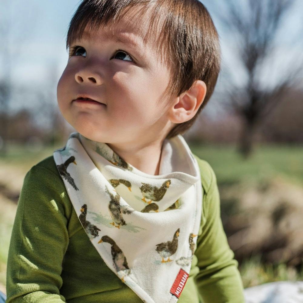 Organic Cotton Three-Layer Kerchief Bib